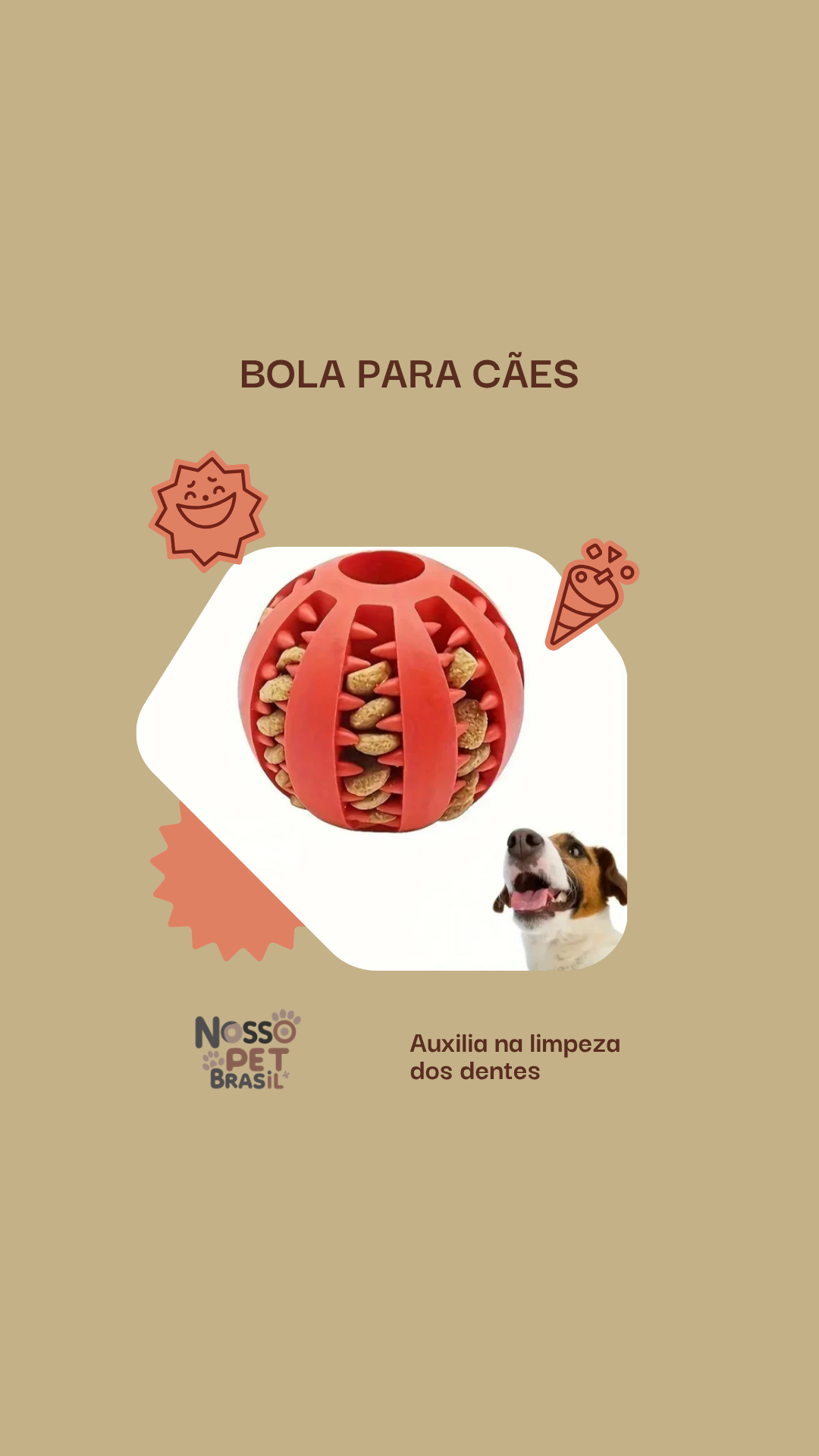 BOLA PARA CÃES