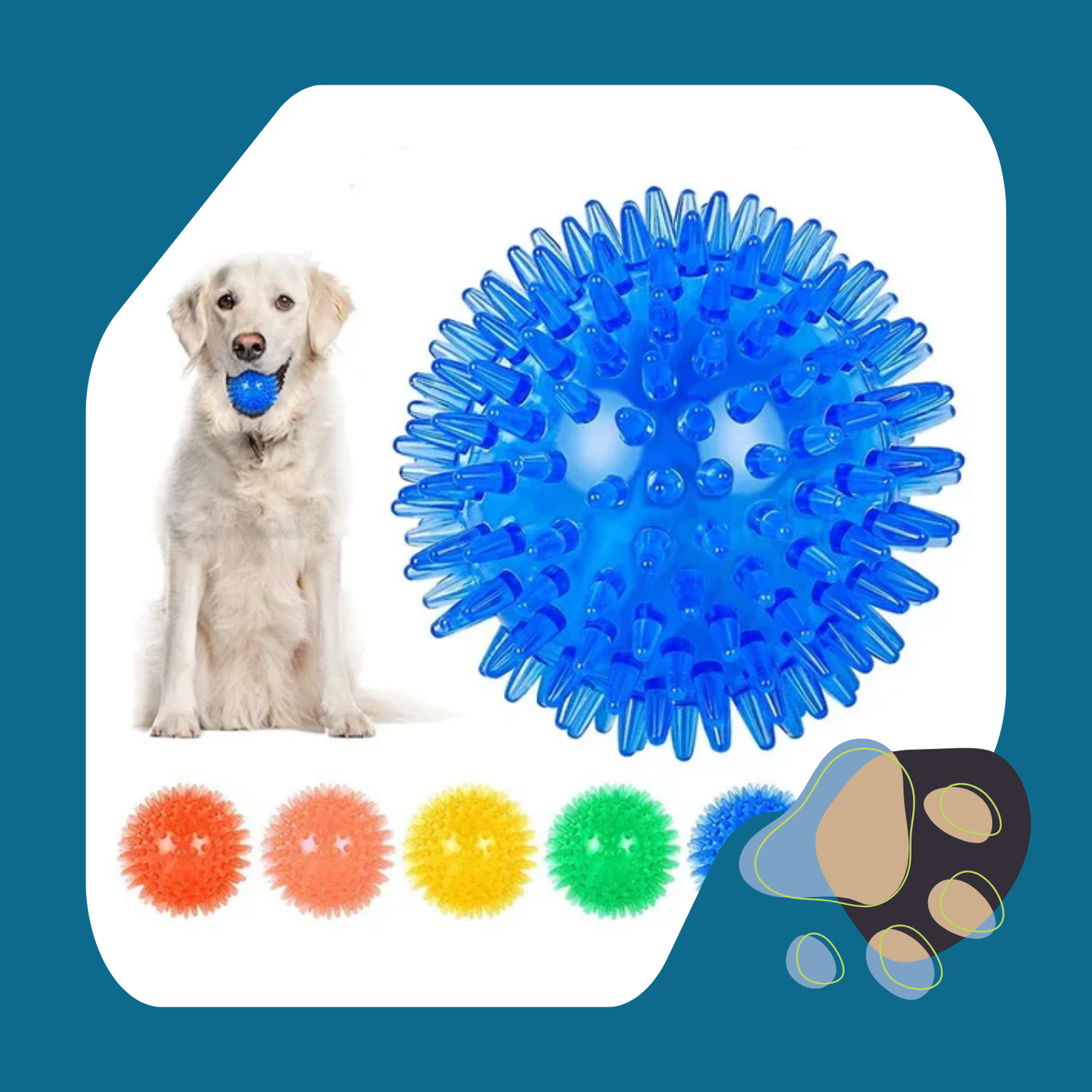 BOLA INTERATIVA PARA CÃES