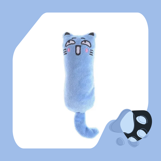 BRINQUEDO DE PELÚCIA COM CATNIP PARA GATOS