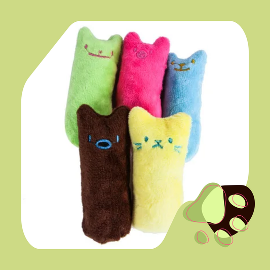 BRINQUEDO INTERATIVO CATNIP MORDEDOR