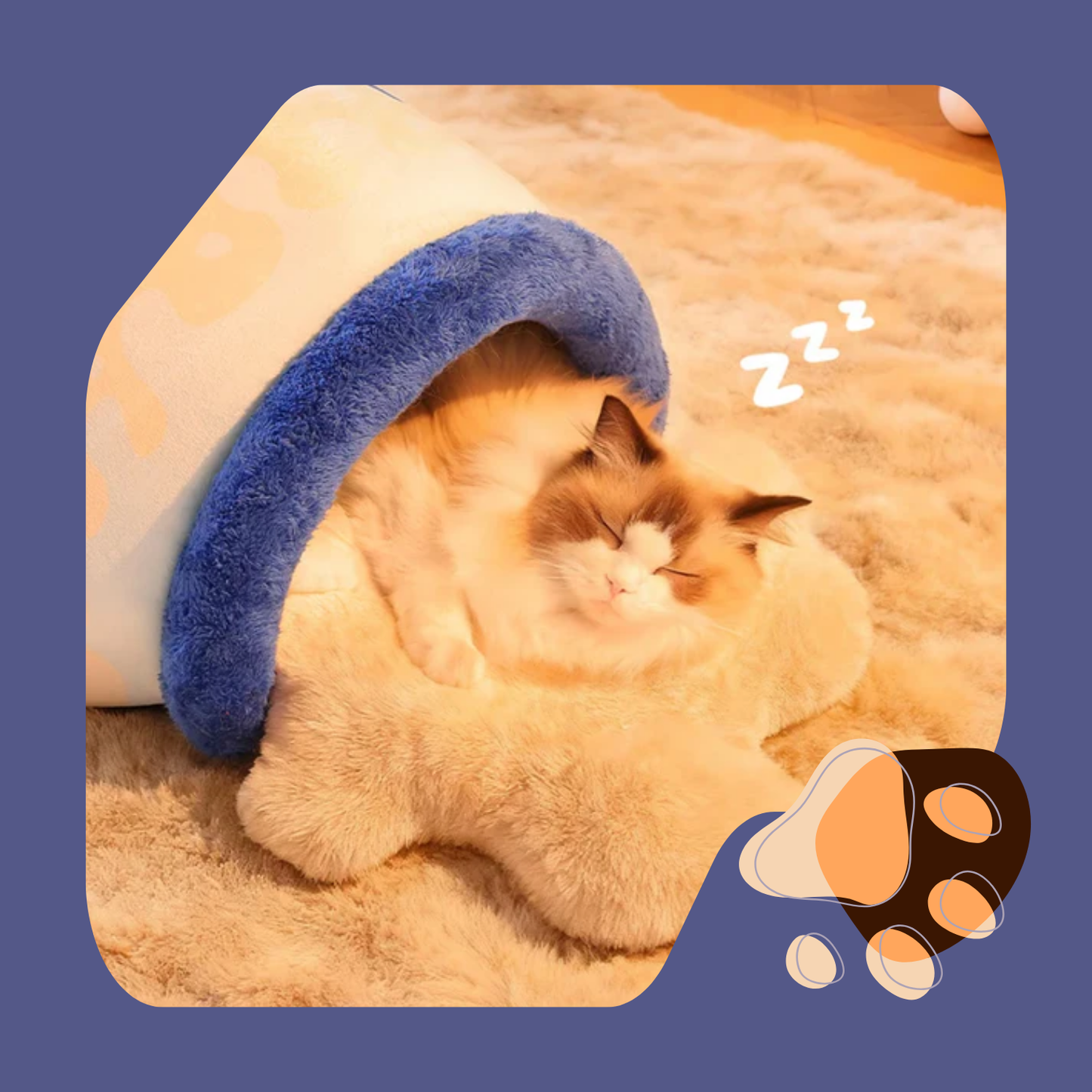 CAMA ACONCHEGANTE PELÚCIA