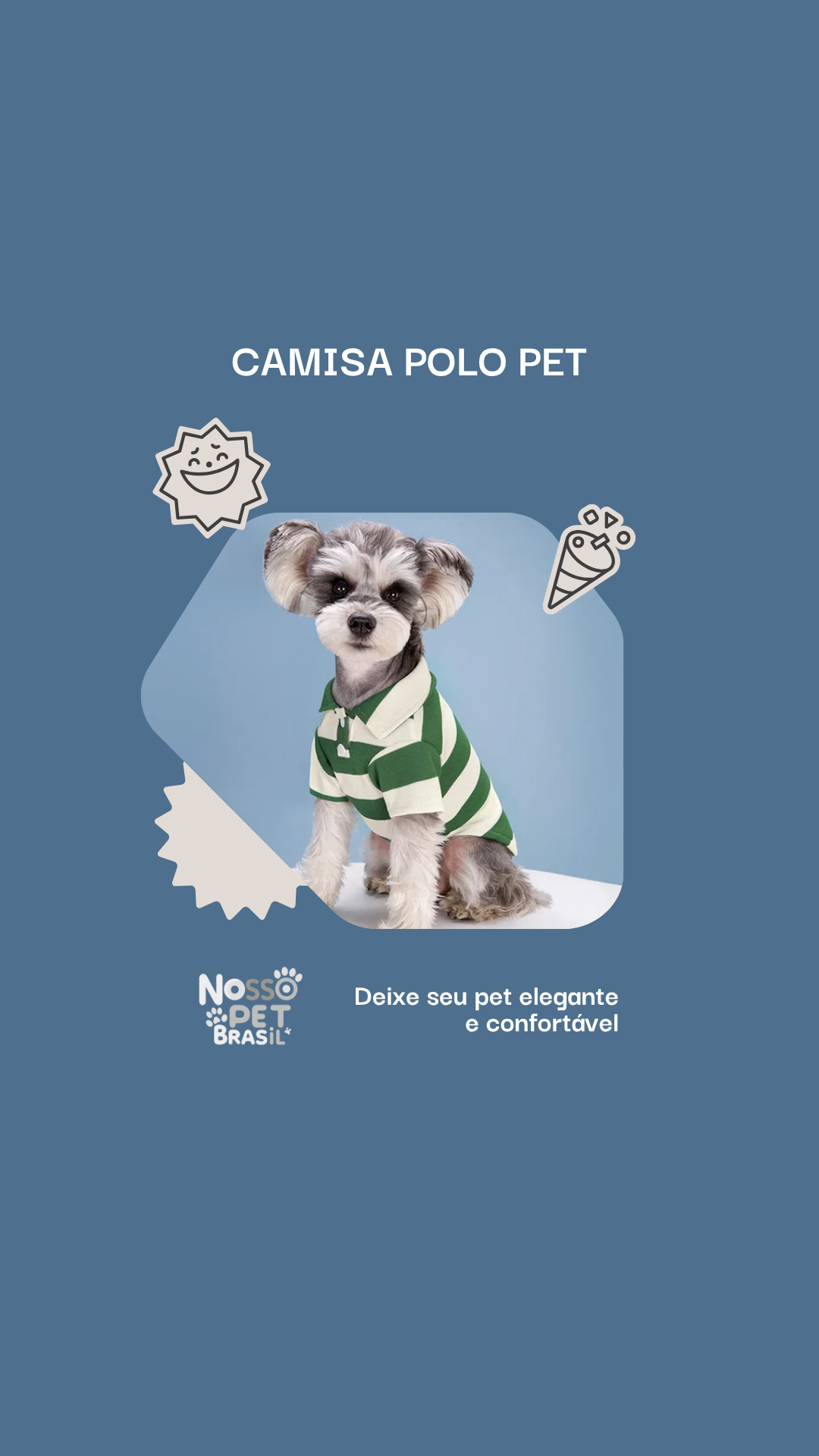 CAMISA POLO PET