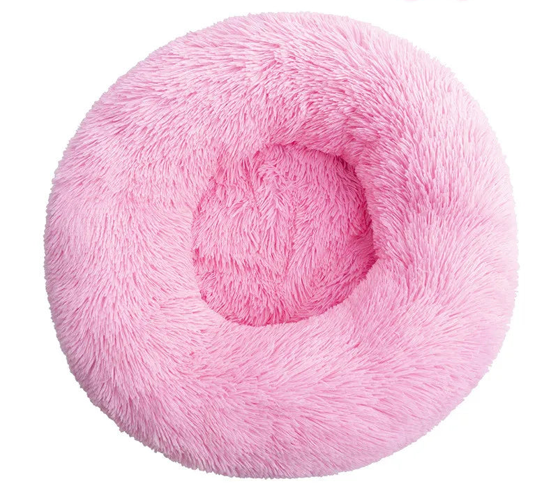 CAMA REDONDA DE PELÚCIA