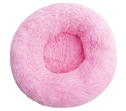 CAMA REDONDA DE PELÚCIA