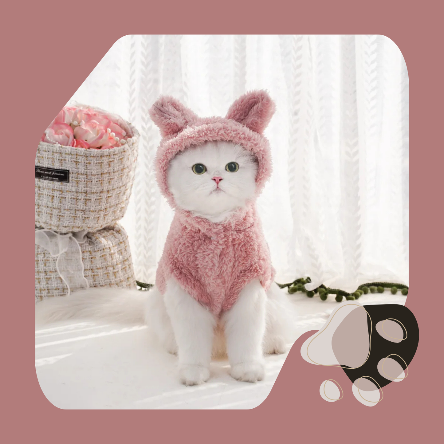 CASACO DE POLIÉSTER PARA GATO