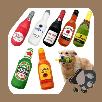 GARRAFA DE PELÚCIA PARA CACHORROS