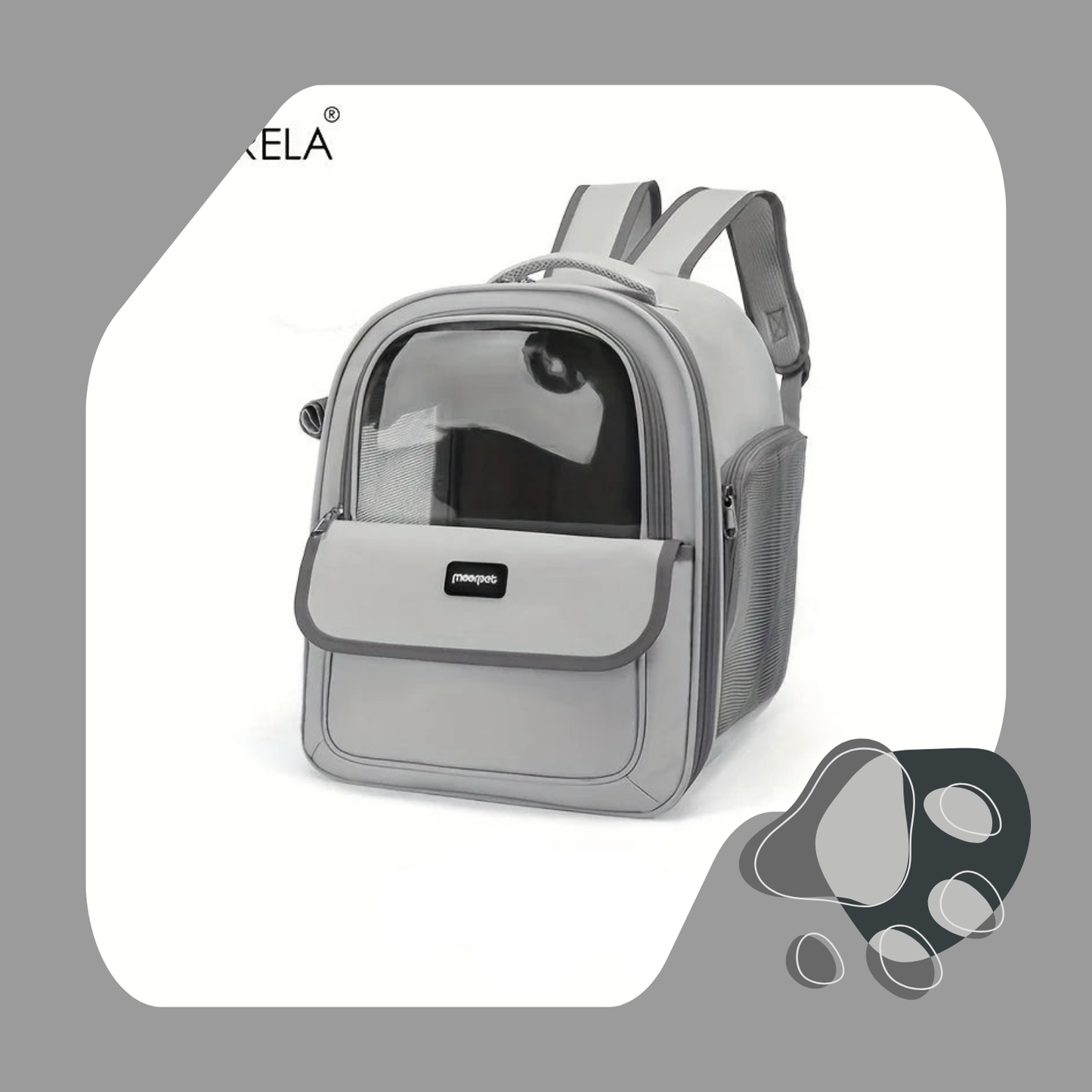 MOCHILA TRANSPARENTE KEMORELA