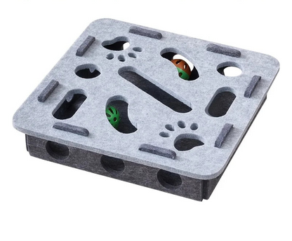 TÚNEL DE FELTRO PARA GATOS