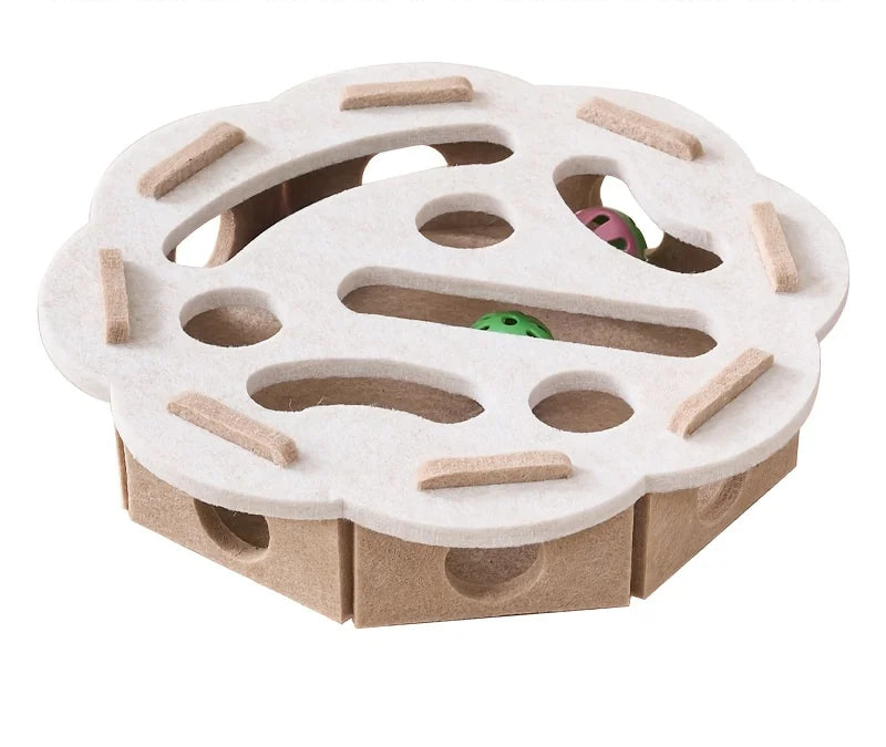 TÚNEL DE FELTRO PARA GATOS