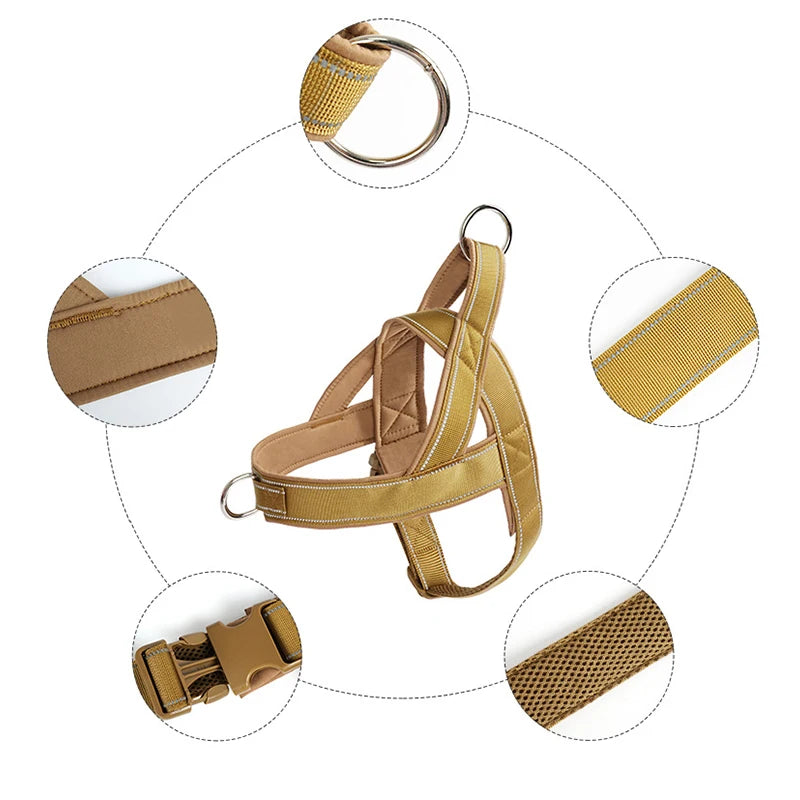 PEITORAL REFLEXIVO PARA CÃES