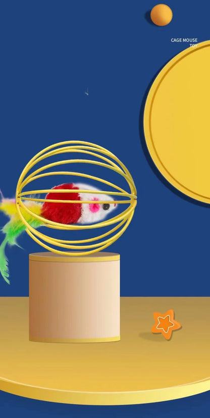 RATO NA BOLINHA PARA GATOS