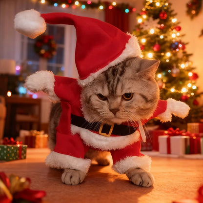 ROUPA DE NATAL PRA GATOS