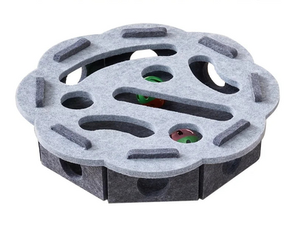 TÚNEL DE FELTRO PARA GATOS