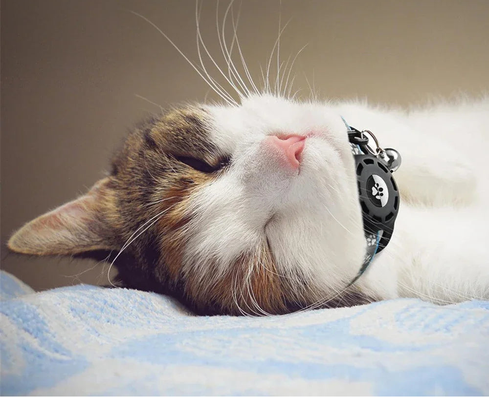 COLEIRA REFLETIVA COM SUPORTE PARA AIR TAG