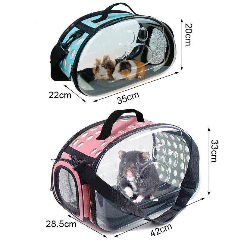 BOLSA DE TRANSPORTE DOBRÁVEL TRANSPARENTE